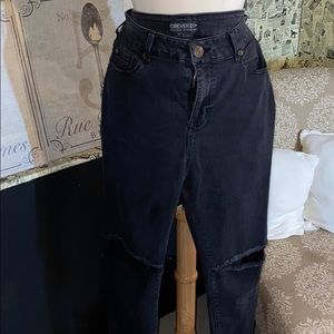 Forever 21 Plus size ripped jeans